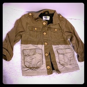 Beige Pea Coat Jacket